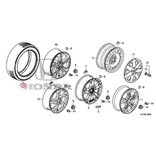 Load image into Gallery viewer, [NEW] JDM HONDA CR-Z ZF2 2014 Tire/Wheel Disc GENUINE OEM
