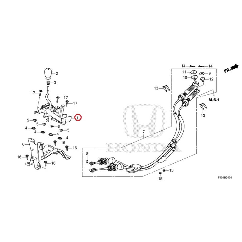 [NEW] JDM HONDA CIVIC FL5 2023 Shift Lever (TYPE R) GENUINE OEM