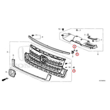 Load image into Gallery viewer, [NEW] JDM HONDA STEP WGN e:HEV RP8 2022 Front Grill (2) GENUINE OEM

