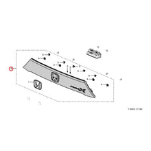 Load image into Gallery viewer, [NEW] JDM HONDA FIT e:HEV GR3 2021 Modulo X License Garnish (NH731P) GENUINE OEM
