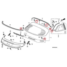 Load image into Gallery viewer, [NEW] JDM HONDA CIVIC FN2 2009 Rear Windshield Glass/Quarter Glass GENUINE OEM
