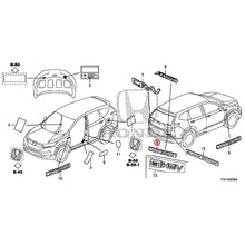 Load image into Gallery viewer, [NEW] JDM HONDA CR-V HYBRID RT5 2020 Emblem/Caution Label GENUINE OEM
