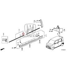 Load image into Gallery viewer, [NEW] JDM HONDA N-WGN JH3 2023 Molding/Side Sill Garnish GENUINE OEM
