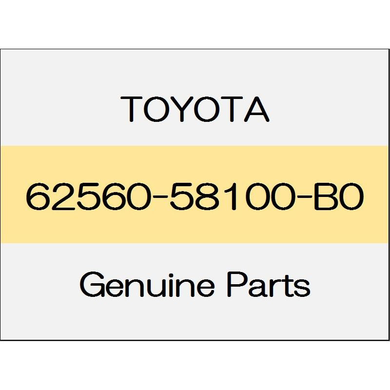 [NEW] JDM TOYOTA ALPHARD H3# Quotas lock pillar garnish (L) 7-passenger side lift sheet No trim code (21) to 1607 62560-58100-B0 GENUINE OEM