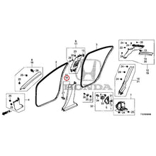 Load image into Gallery viewer, [NEW] JDM HONDA LEGEND HYBRID KC2 2016 Pillar Garnish GENUINE OEM
