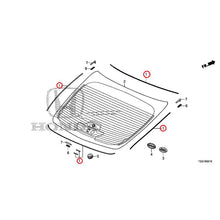 Load image into Gallery viewer, [NEW] JDM HONDA CIVIC FK8 2017 Rear Windshield Glass GENUINE OEM
