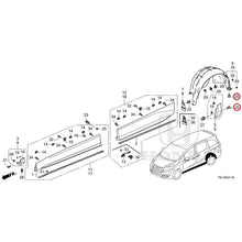 Load image into Gallery viewer, [NEW] JDM HONDA ODYSSEY e:HEV RC5 2024 Garnish/Rear Inner Fender GENUINE OEM
