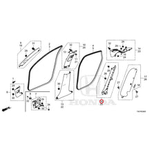 Load image into Gallery viewer, [NEW] JDM HONDA CIVIC FL1 2022 Pillar Garnish GENUINE OEM
