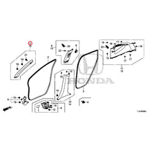 Load image into Gallery viewer, [NEW] JDM HONDA CR-V RW1 2021 Pillar Garnish GENUINE OEM
