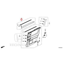 Load image into Gallery viewer, [NEW] JDM HONDA ODYSSEY RC1 2021 Sliding Door Lining (140/540) GENUINE OEM
