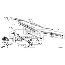 Load image into Gallery viewer, [NEW] JDM HONDA LEGEND HYBRID KC2 2018 Front Windshield Wiper GENUINE OEM
