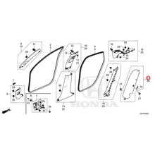 Load image into Gallery viewer, [NEW] JDM HONDA CIVIC FL1 2022 Pillar Garnish GENUINE OEM
