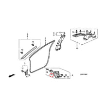 Load image into Gallery viewer, [NEW] JDM HONDA CIVIC FN2 2009 Pillar Garnish GENUINE OEM
