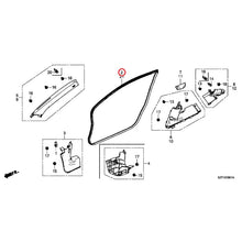 Load image into Gallery viewer, [NEW] JDM HONDA CR-Z ZF1 2012 Pillar Garnish GENUINE OEM
