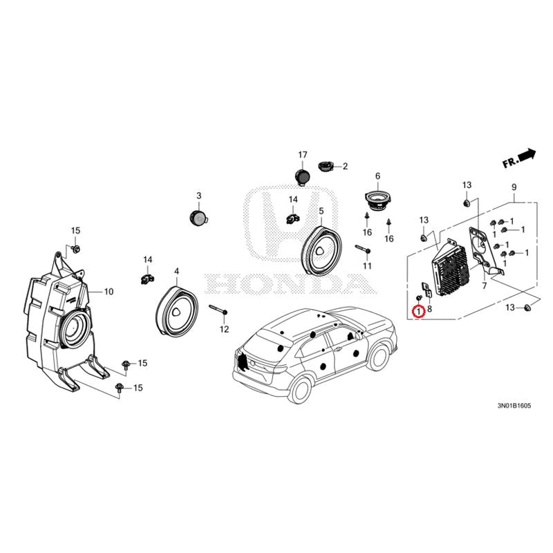 [NEW] JDM HONDA VEZEL e:HEV RV5 2021 Speakers GENUINE OEM