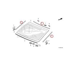 Load image into Gallery viewer, [NEW] JDM HONDA LEGEND HYBRID KC2 2016 Rear Windshield Glass GENUINE OEM
