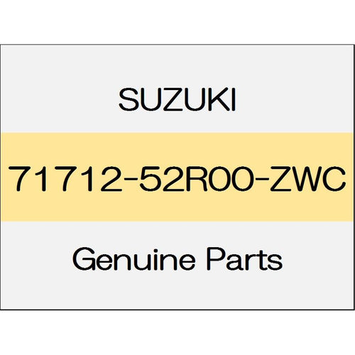 [NEW] JDM SUZUKI SWIFT ZC13/43/53/83,ZD53/83 Front bumper cap body color code (ZWC) 71712-52R00-ZWC GENUINE OEM