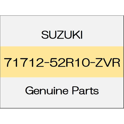 [NEW] JDM SUZUKI SWIFT ZC13/43/53/83,ZD53/83 Front bumper cap body color code (ZVR) 71712-52R10-ZVR GENUINE OEM