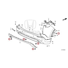 Load image into Gallery viewer, [NEW] JDM HONDA WR-V RG5 2024 Rear Bumper GENUINE OEM

