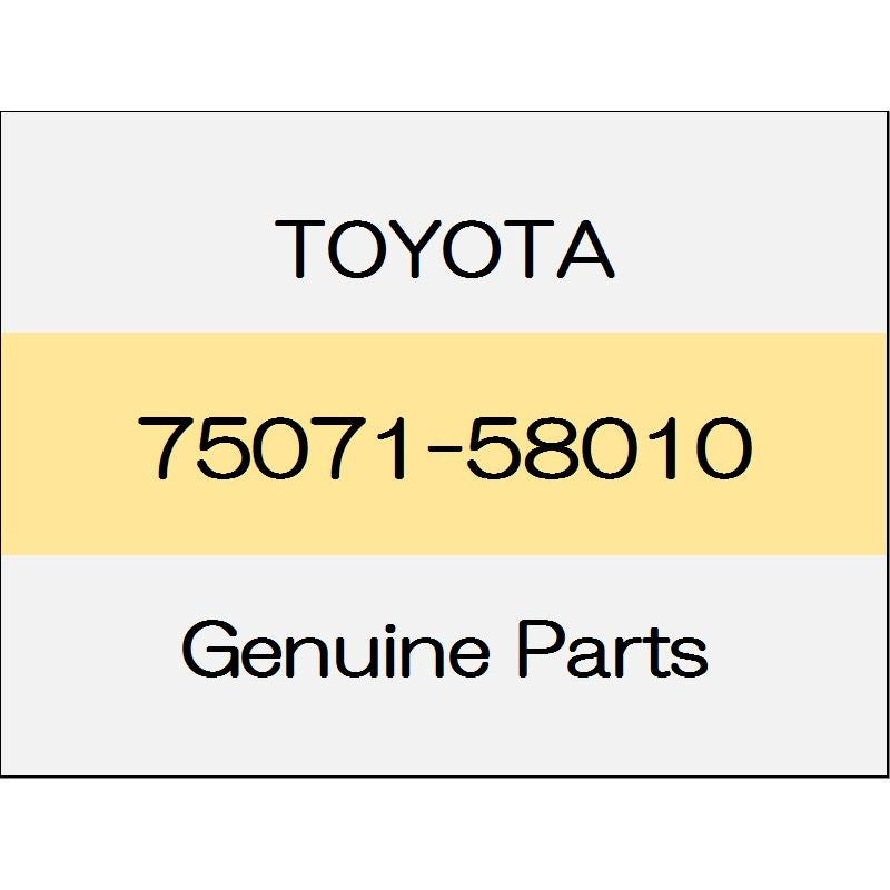 [NEW] JDM TOYOTA ALPHARD H3# Front door outside molding sub-Assy (R) 75071-58010 GENUINE OEM