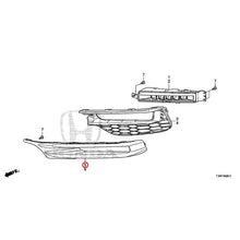 Load image into Gallery viewer, [NEW] JDM HONDA ACCORD HYBRID CR7 2016 Fog Lights (2) GENUINE OEM
