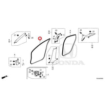 Load image into Gallery viewer, [NEW] JDM HONDA CIVIC FK8 2020 Pillar Garnish GENUINE OEM
