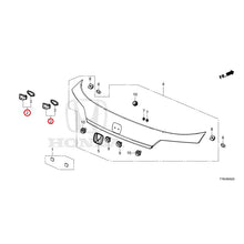 Load image into Gallery viewer, [NEW] JDM HONDA VEZEL HYBRID RU3 2020 License Light/License Garnish GENUINE OEM
