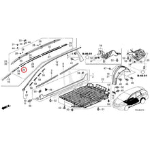 Load image into Gallery viewer, [NEW] JDM HONDA SHUTTLE GP7 2021 Molding/Side Sill Garnish GENUINE OEM
