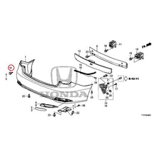 Load image into Gallery viewer, [NEW] JDM HONDA LEGEND HYBRID KC2 2016 Rear Bumper (100/110/500/510) GENUINE OEM
