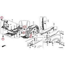 Load image into Gallery viewer, [NEW] JDM HONDA LEGEND HYBRID KC2 2016 Front Fenders GENUINE OEM
