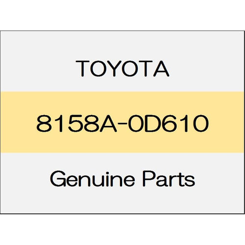 [NEW] JDM TOYOTA ALPHARD H3# Backup lamp LED (R) With rear fog lamp (rear fog lamp LED) 8158A-0D610 GENUINE OEM