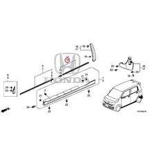 Load image into Gallery viewer, [NEW] JDM HONDA N-WGN CUSTOM JH3 2023 Molding/Side Sill Garnish GENUINE OEM
