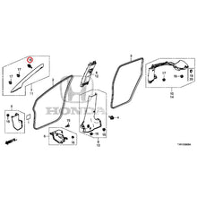 Load image into Gallery viewer, [NEW] JDM HONDA JADE HYBRID FR4 2019 Pillar Garnish GENUINE OEM
