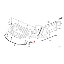 Load image into Gallery viewer, [NEW] JDM HONDA SHUTTLE GP7 2021 Rear Windshield Glass/Quarter Glass GENUINE OEM
