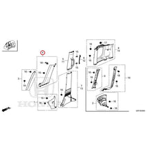 Load image into Gallery viewer, [NEW] JDM HONDA N-BOX CUSTOM JF5 2024 Pillar Garnish GENUINE OEM
