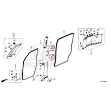 Load image into Gallery viewer, [NEW] JDM HONDA STEP WGN e:HEV RP8 2022 Pillar Garnish GENUINE OEM
