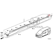 Load image into Gallery viewer, [NEW] JDM HONDA STEP WGN SPADA RP5 2020 Side Sill Garnish GENUINE OEM
