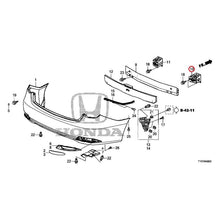 Load image into Gallery viewer, [NEW] JDM HONDA LEGEND HYBRID KC2 2016 Rear Bumper (100/110/500/510) GENUINE OEM
