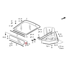 Load image into Gallery viewer, [NEW] JDM HONDA CR-Z ZF2 2014 Rear Windshield Glass GENUINE OEM
