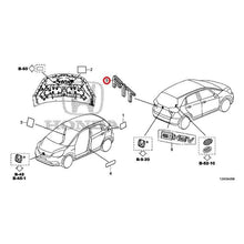 Load image into Gallery viewer, [NEW] JDM HONDA FIT e:HEV GR3 2020 Emblem Caution Label GENUINE OEM
