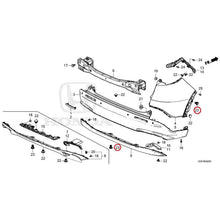 Load image into Gallery viewer, [NEW] JDM HONDA ZR-V RZ3 2023 Rear Bumper GENUINE OEM
