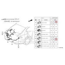 Load image into Gallery viewer, [NEW] JDM HONDA LEGEND HYBRID KC2 2016 Electrical Connector (Rear) GENUINE OEM
