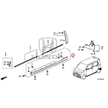 Load image into Gallery viewer, [NEW] JDM HONDA N-WGN CUSTOM JH3 2023 Molding/Side Sill Garnish GENUINE OEM
