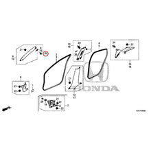 Load image into Gallery viewer, [NEW] JDM HONDA CIVIC FK8 2017 Pillar Garnish GENUINE OEM
