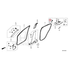 Load image into Gallery viewer, [NEW] JDM HONDA VEZEL RV3 2021 Pillar Garnish GENUINE OEM
