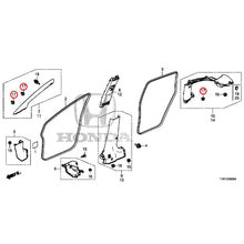 Load image into Gallery viewer, [NEW] JDM HONDA JADE HYBRID FR4 2019 Pillar Garnish GENUINE OEM
