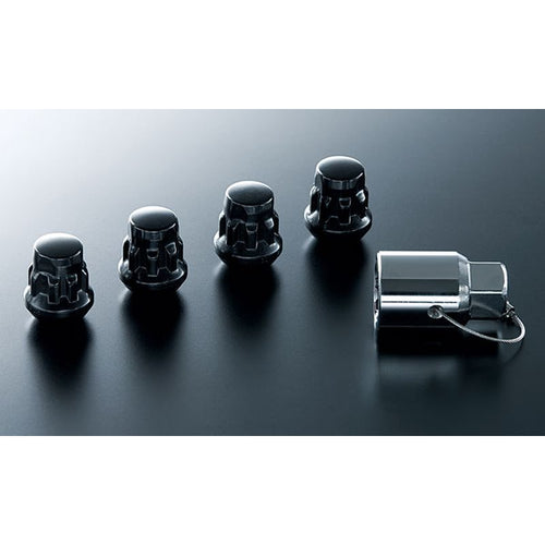 [NEW] JDM Honda ODYSSEY RC5 Wheel Lock Nut For Aluminum Wheel Black Cap type OEM