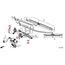 Load image into Gallery viewer, [NEW] JDM HONDA STEP WGN SPADA RP5 2020 Front Windshield Wiper GENUINE OEM
