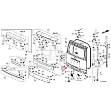 Load image into Gallery viewer, [NEW] JDM HONDA STEP WGN e:HEV RP8 2022 Tailgate GENUINE OEM
