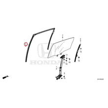 Load image into Gallery viewer, [NEW] JDM HONDA ZR-V e:HEV RZ4 2025 Rear Door Glass/Regulator GENUINE OEM
